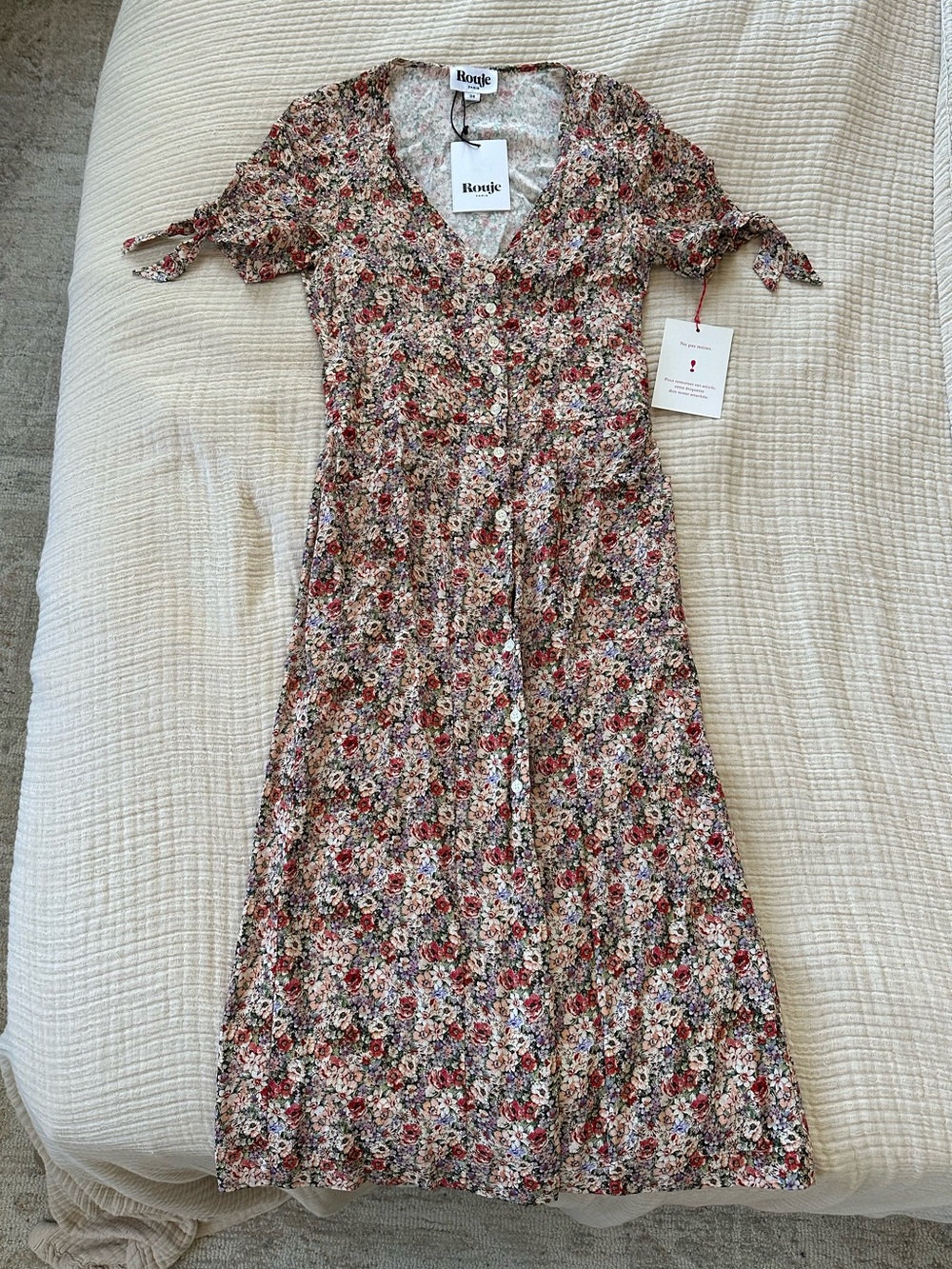 Rouje Leina Dress in Giverny Rouge 34